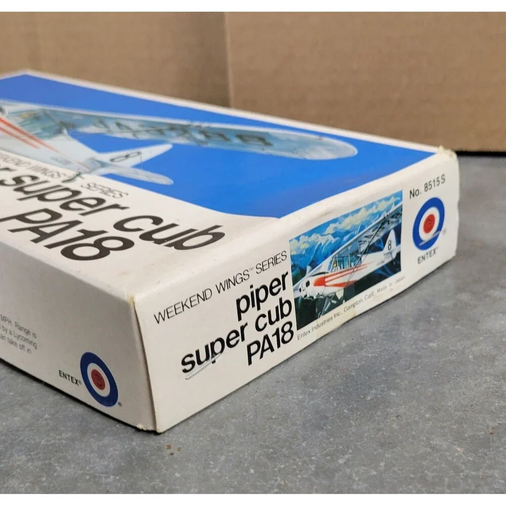 Piper Super Cub PA18 Model Airplane Not Assembled Weekend Wings Series
